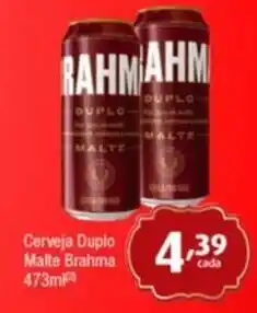 Supermercados Intercontinental Cerveja Duplo Malte Brahma 473ml oferta