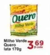 Rossi Supermercado Milho Verde, Quero lata 170g oferta