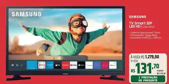 Deltasul SAMSUNG TV Smart 32P LED HD | Cód: 43522 oferta
