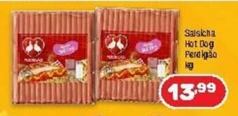Costazul Supermercados Salsicha Hot Dog Perdigao 1kg oferta