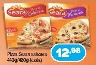Costazul Supermercados Pizza Seara sabores 440g/460g (cada) oferta