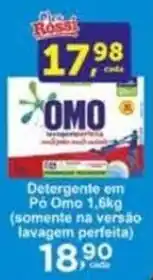 Rossi Supermercado Detergente em Pó Omo 1,6kg oferta