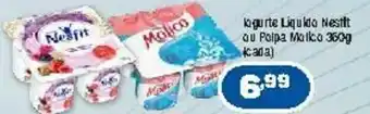 Iogurte Liquido Nesfit ou Polpa Molico 360g (cada)