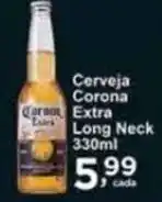 Rossi Supermercado Cerveja Corona Extra Long Neck 330ml oferta