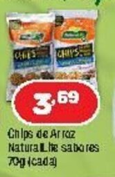 Costazul Supermercados Chips de Arroz NaturalLife sabores 70g (Cada) oferta