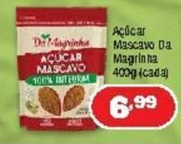 Costazul Supermercados Acucar Mascavo Da Magrinha 400g (cada) oferta