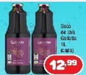 Costazul Supermercados Suco de Uva Galiotto 1L (cada) oferta