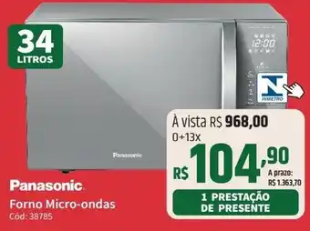 Deltasul Panasonic Forno Micro-ondas oferta