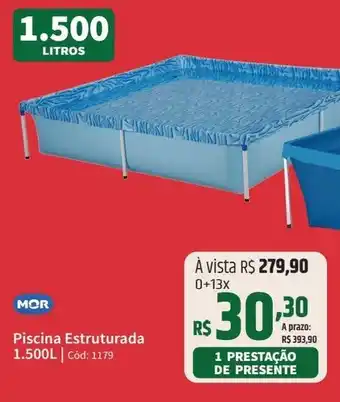 Deltasul Piscina Estruturada 1.500L Cód: 1179 oferta