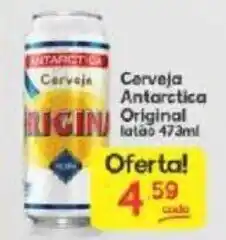 Supermercados Princesa Cerveja Antarctica Original 473ml oferta