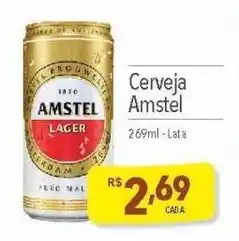 Supermercados Condor Cerveja Amstel 269ml-Lata oferta