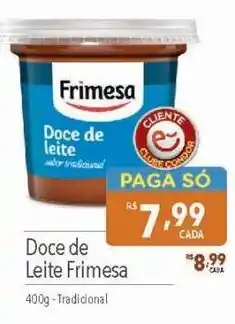 Supermercados Condor Doce de Leite Frimesa 400g -Tradicional oferta