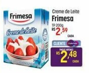 Creme de leite Frimesa 200g