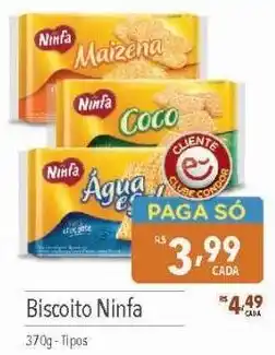 Supermercados Condor Biscoito Ninfa 370g-Tipos oferta
