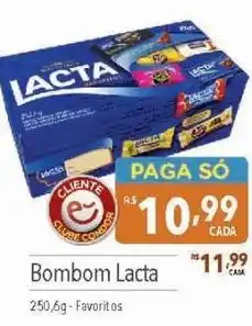 Supermercados Condor Bombom Lacta 250,6g-Favoritos oferta