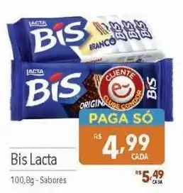 Supermercados Condor Bis Lacta 100,8g-Sabores oferta