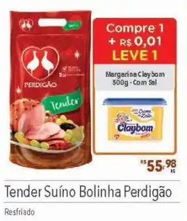 Supermercados Condor Tender Suíno Bolinha Perdigão oferta