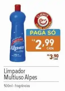 Supermercados Condor Limpador Multiuso Alpes 500ml oferta