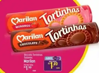 Muffato Biscoito Tortinhas Sabores Marilan 160g oferta
