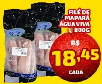 FILÊ DE MAPARÁ ÁGUA VIVA 800G