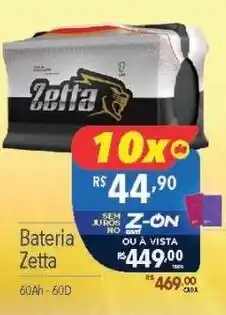 Bateria Zetta