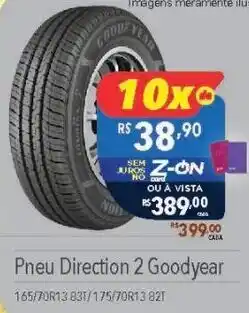 Supermercados Condor Pneu Direction 2 Goodyear oferta