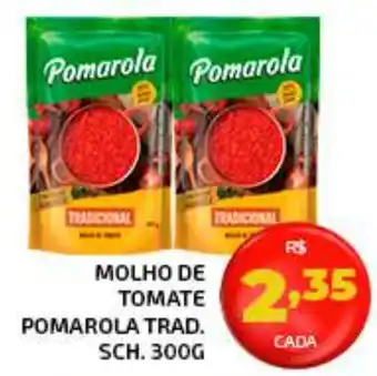 Iquegami Supermercados MOLHO DE TOMATE POMAROLA TRAD. SCH. 300G oferta