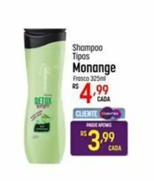 Muffato Shampoo Tipos Monange 325ml oferta