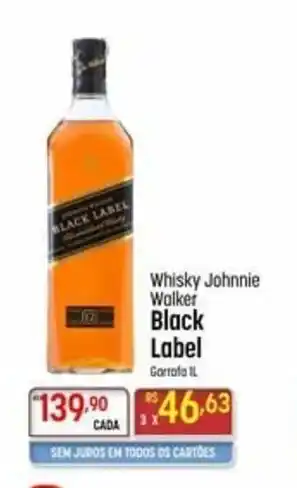 Whisky Johnnie Walker Black Label 1L