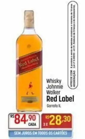 Whisky Johnnie Walker Red Label 1L