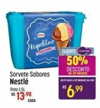 Muffato Sorvete Sabores Nestle 15L oferta