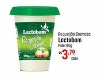 Requeijao Cremoso Lactobom 180g