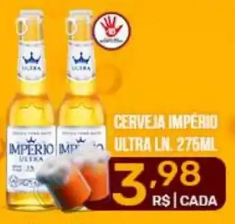 Iquegami Supermercados CERVEJA IMPERIO ULTRA LN. 276ML oferta