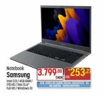 Notebook Samsung