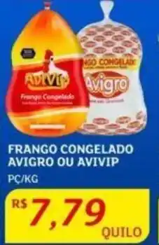 FRANGO CONGELADO AVIGRO OU AVIVIP PC/KG