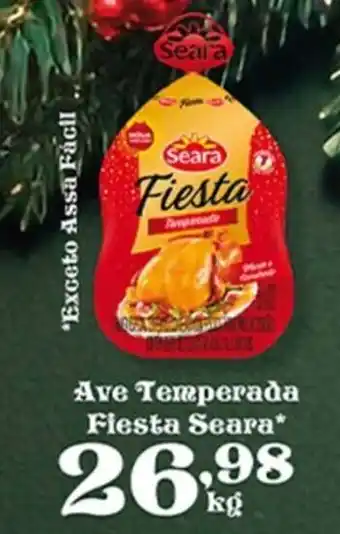 Supermercados Tauste Ave Temperada Fiesta Seara kg oferta