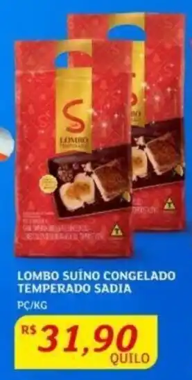 Assaí Atacadista LOMBO SUINO CONGELADO TEMPERADO SADIA PC/KG oferta