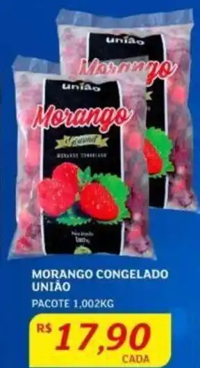 Assaí Atacadista MORANGO CONGELADO UNIÃO PACOTE 1,002KG oferta