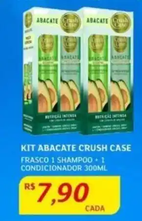 Assaí Atacadista KIT ABACATE CRUSH CASE FRASCO 1 SHAMPOO + 1 CONDICIONADOR 300ML oferta