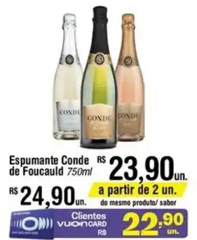 Espumante Conde de Foucauld 750ml