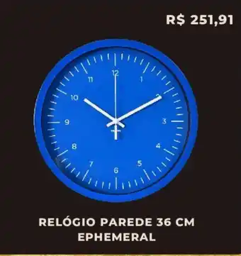 RELÓGIO PAREDE 36 CM