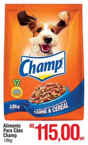 Fort Atacadista Alimento para Caes Champ 18kg oferta