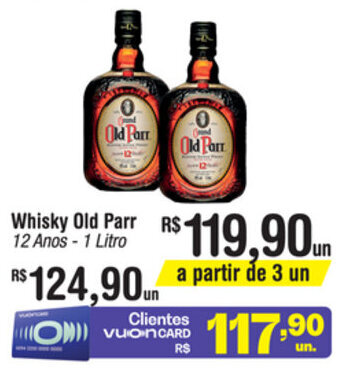 Whisky Old Parr 12 Anos 1L