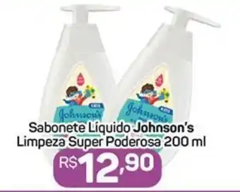 Sabonete Liquido Johnson's Limpeza Super Poderosa 200ml