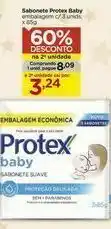 Carrefour Sabonete protex baby 3un oferta