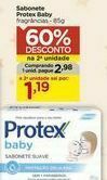 Carrefour Sabonete protex baby 85g oferta