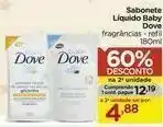 Sabonete líquido baby dove 180ml
