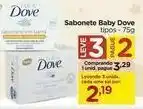 Carrefour Sabonete baby dove 75g oferta