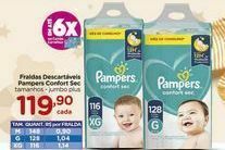 Carrefour Fraldas descartáveis pampers confort sec oferta
