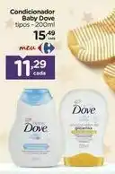 Condicionador baby dove 200ml